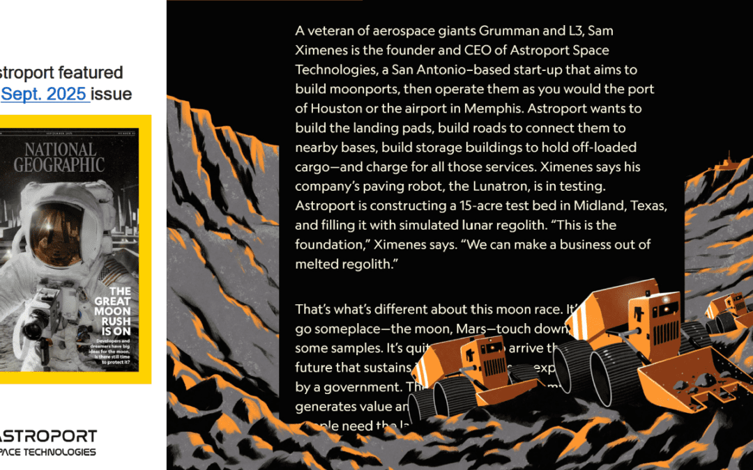 Astroport Featured by National Geographic